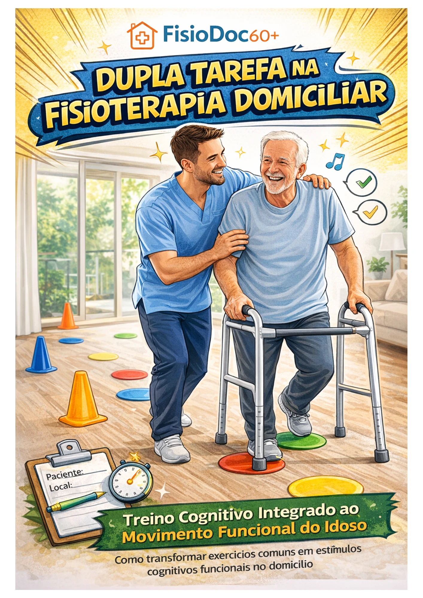 Ebook Dupla Tarefa na Fisio Domiciliar