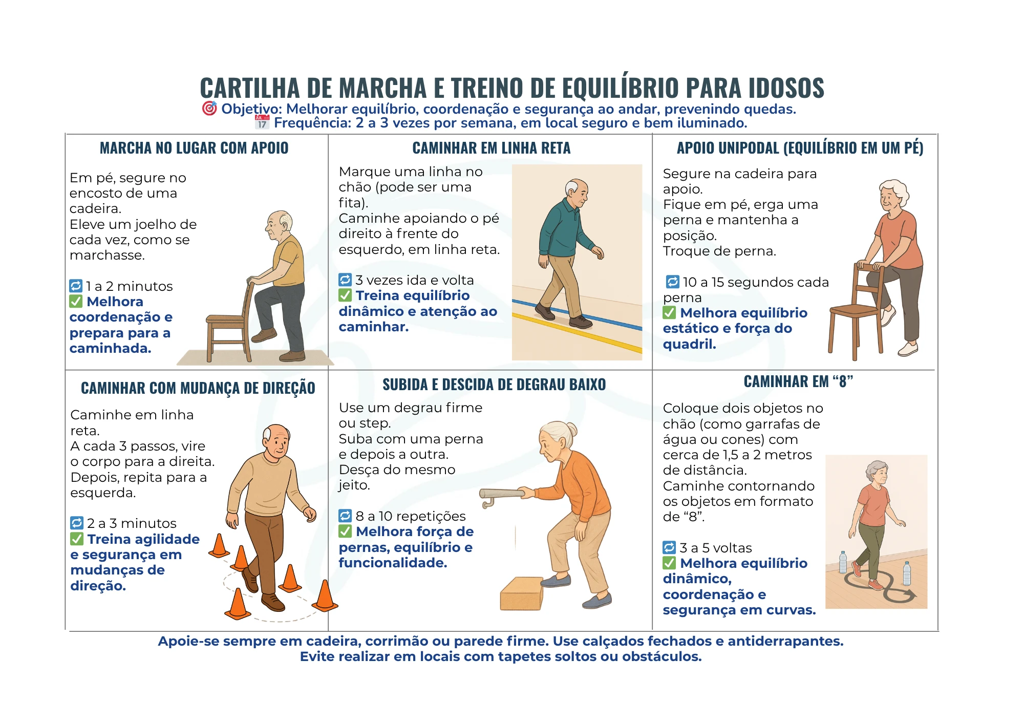 Equilibrio para idosos